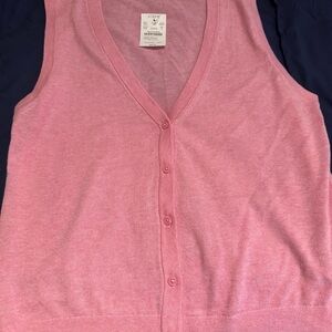 J. Crew Soft Pink Knit Top
